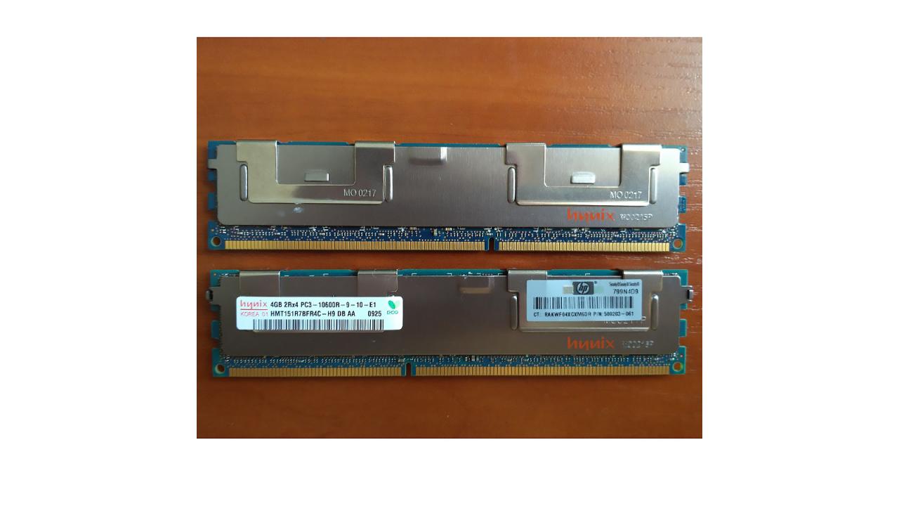 Оперативная память для сервера 4 GB DDR3 ECC Registered - купить в